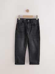 Washed Black Loose Fit Stretch Jeans (3-17yrs) - Image 5 of 8