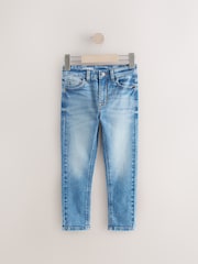 Mid Blue Skinny Fit Stretch Jeans (3-17yrs) - Image 1 of 4