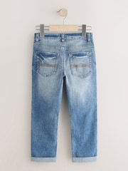 Mid Blue Regular Fit Stretch Jeans (3-17yrs) - Image 2 of 4