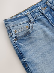 Mid Blue Regular Fit Stretch Jeans (3-17yrs) - Image 4 of 4