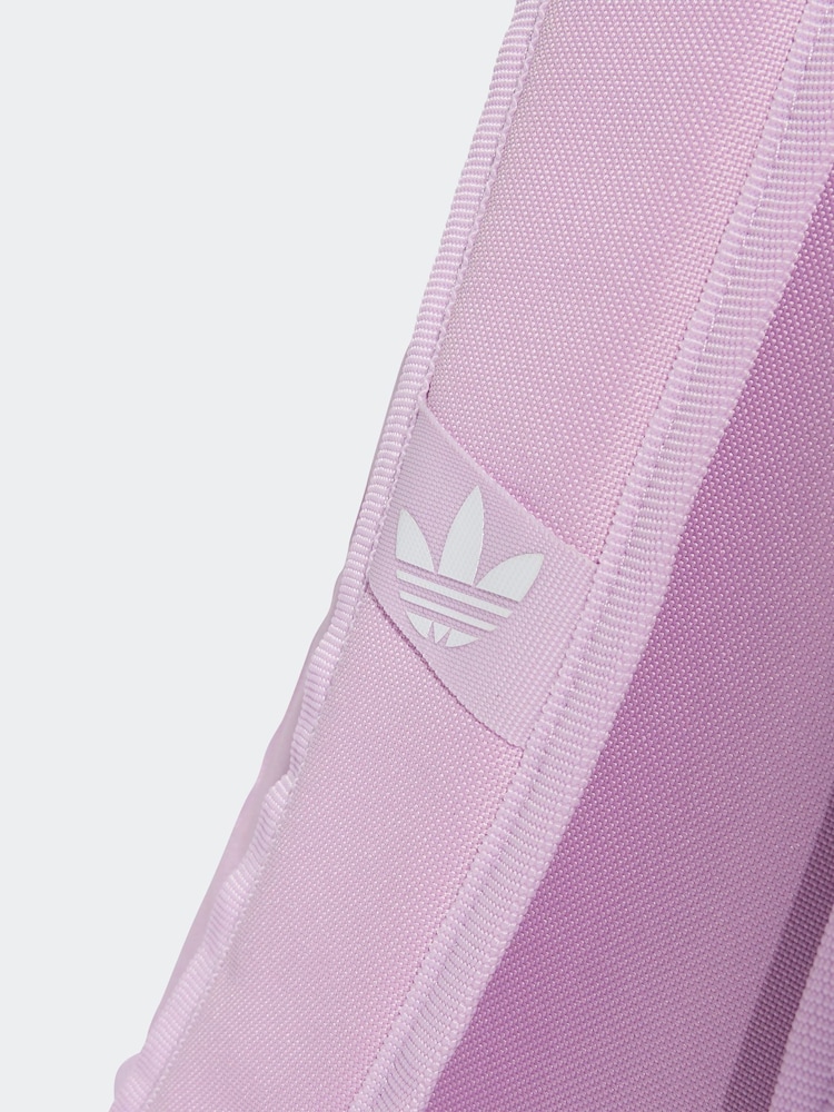 adidas Originals Purple Adicolour Backpack - Image 5 of 5