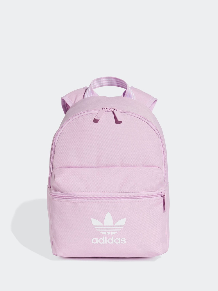 adidas Originals Pink Small Adicolor Classic Backpack - Image 1 of 5