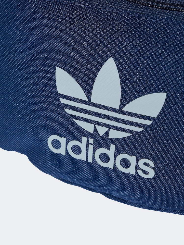 adidas originals Blue AC Waistbag - Image 4 of 5