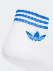 adidas originals White Trefoil Ankle Socks - Image 3 of 3