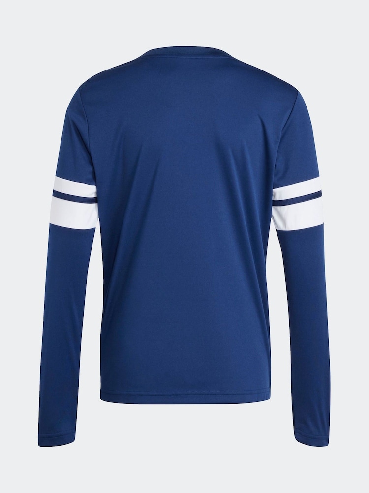 adidas Blue Squadra 25 Long Sleeve Kids Jersey - Image 6 of 6