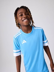 adidas Light Blue Squadra 25 T-Shirt - Image 3 of 5