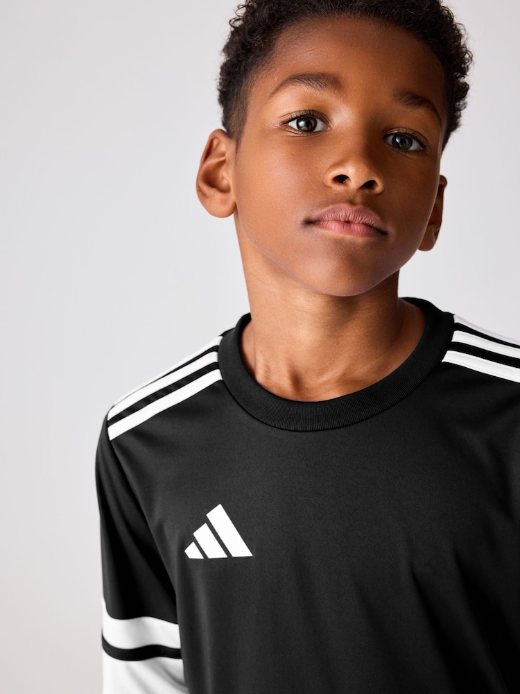 adidas Black Squadra 25 Training TShirt - Image 2 of 2