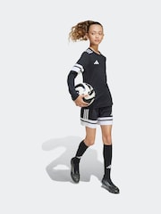 Negro - Camiseta de fútbol de manga larga adidas Squadra 25 para niños - Imagen 5 de 7
