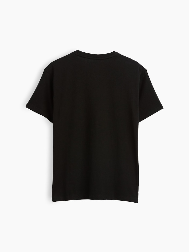 Svart gåshud - Gap Relaxed Graphic T-shirt (4-13år) - Bild 2 av 3
