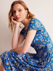 Boden Blue Petite Amelie Jersey Dress - Image 1 of 5