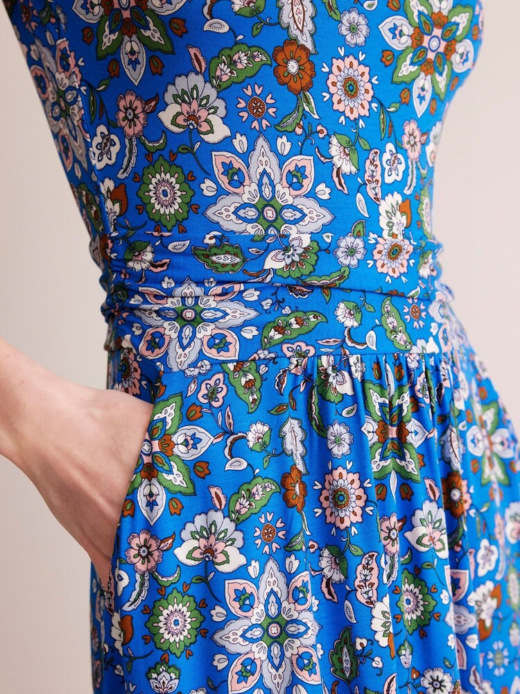 Boden Blue Petite Amelie Jersey Dress - Image 2 of 5
