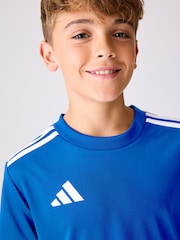 adidas Blue Dark Squadra 25 T-Shirt - Image 2 of 4