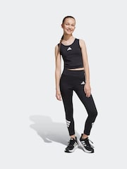 adidas Black All Sports Favourite Crop Top - Image 3 of 6