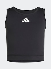 adidas Black All Sports Favourite Crop Top - Image 6 of 6
