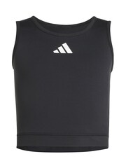 Schwarz - adidas All Sports Favorite Kids Crop Top - Bild 7 von 8
