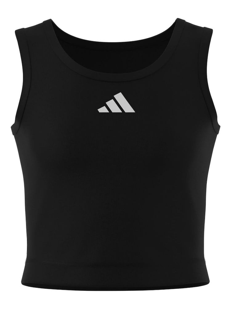 Schwarz - adidas All Sports Favorite Kids Crop Top - Bild 8 von 8