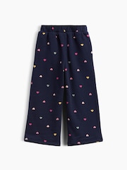 Gap Blue Vintage Soft Print Wide-Leg Joggers (6mths-5yrs) - Image 1 of 2