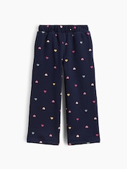 Gap Blue Vintage Soft Print Wide-Leg Joggers (6mths-5yrs) - Image 2 of 2