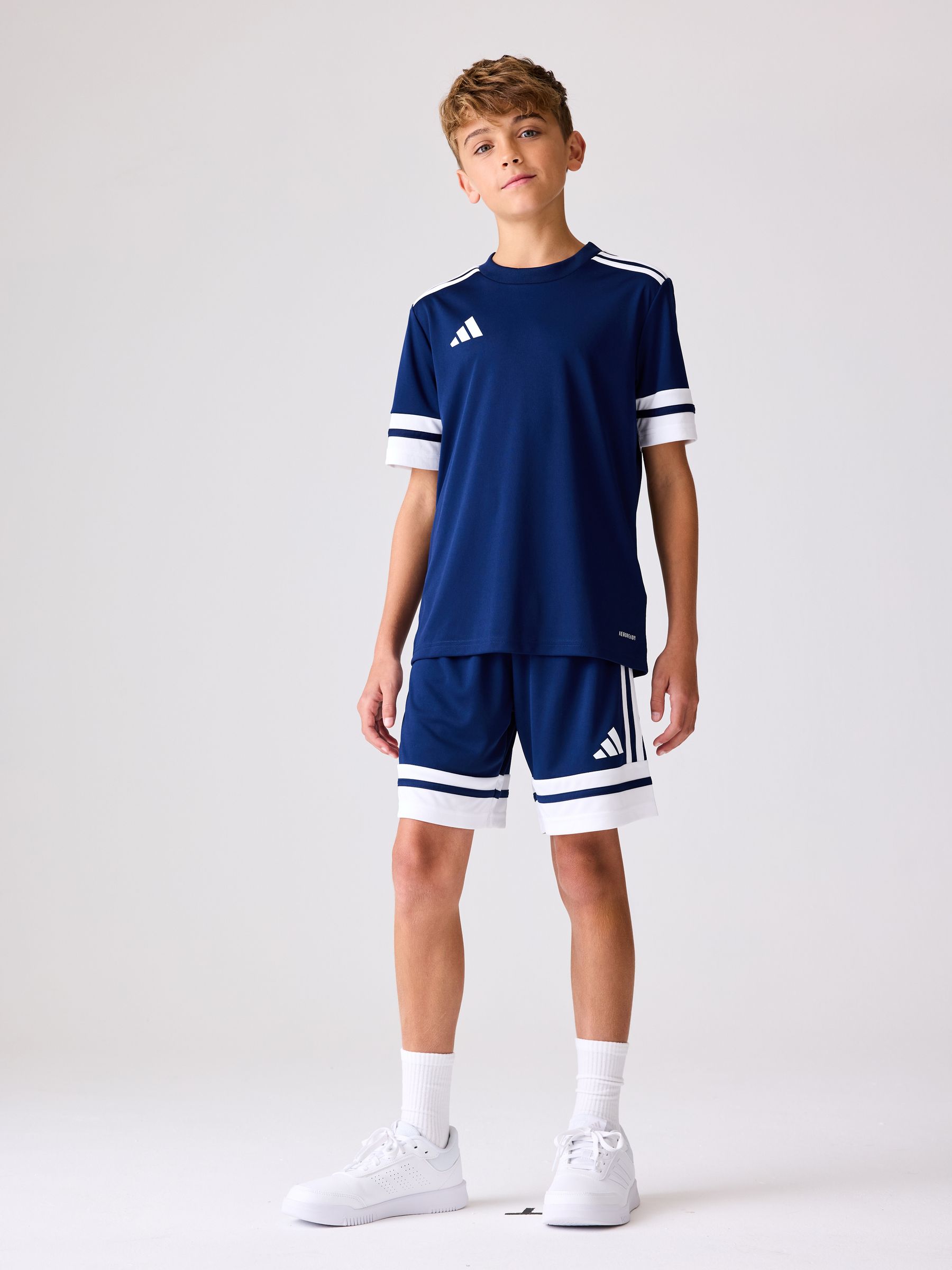 Next：日本 ネイビー - adidas Squadra 25 キッズ ジャージー from