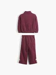 Gap Burgundy Red Vintage Soft Bow Track Set (6mths-5yrs) - Image 2 of 2