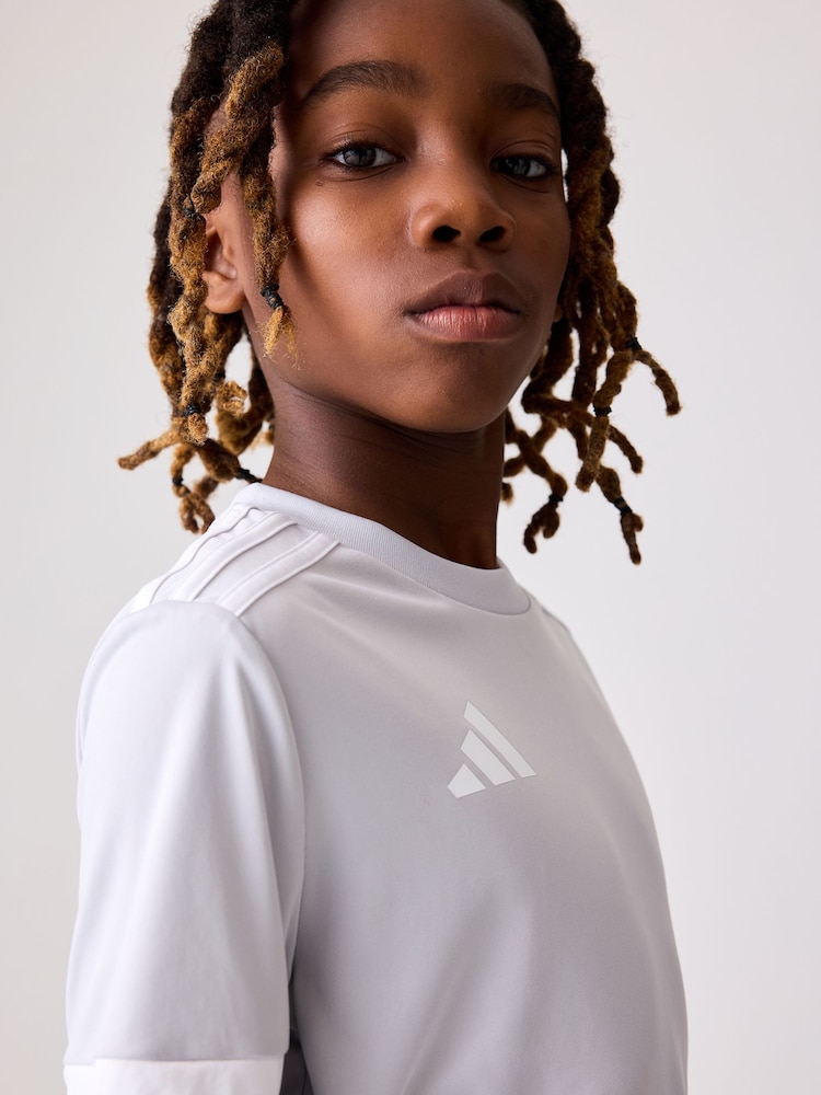 adidas Grey Squadra 25 Jersey Kids - Image 6 of 7