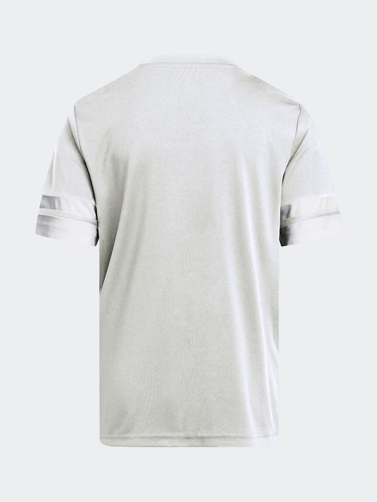 adidas Grey Squadra 25 Kids Jersey - Image 9 of 9 adidas Grey Squadra 25 Kids Jersey - Image 9 of 9