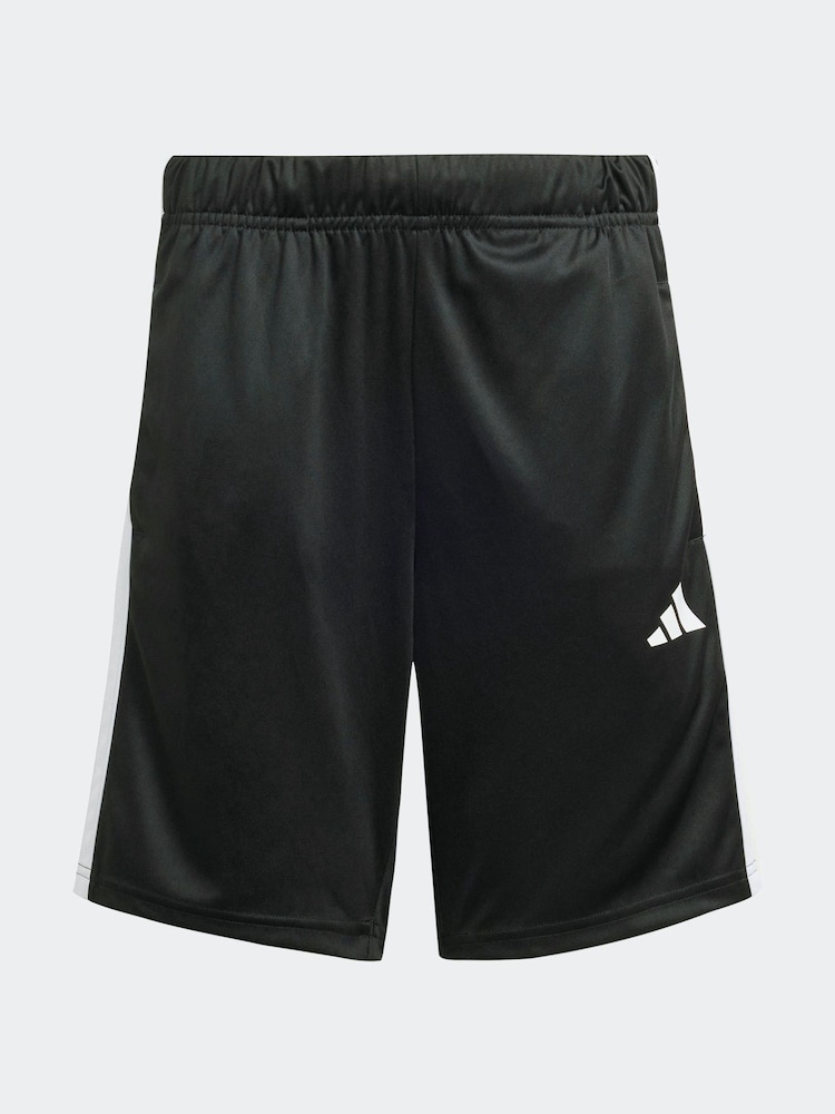 adidas Red 3 Stripes Training T-Shirt and Shorts Set - Image 8 of 8