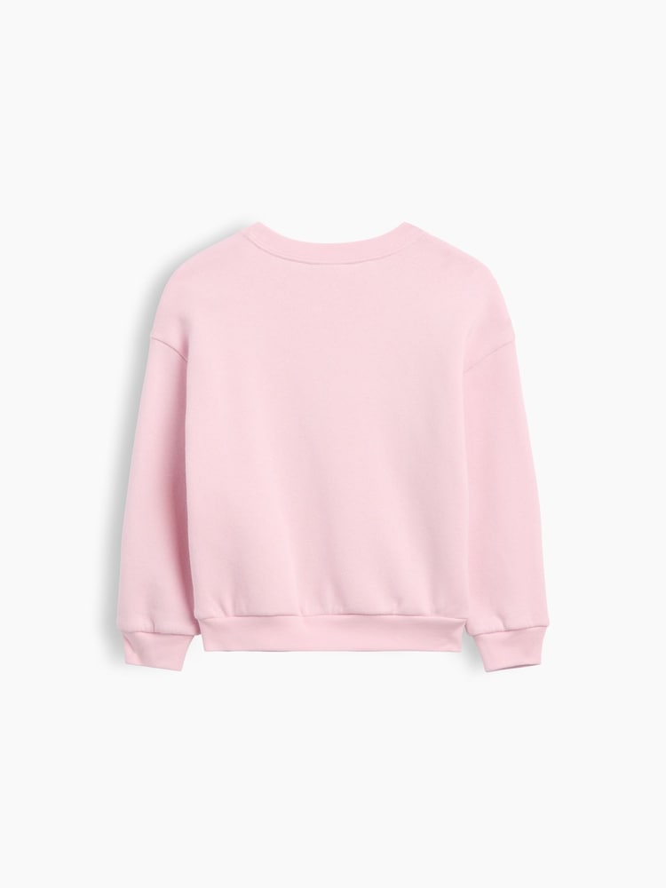 Gap Pink Bow Vintage Soft Print Sweatshirt (6mths-5yrs) - Image 2 of 3 Gap Pink Bow Vintage Soft Print Sweatshirt (6mths-5yrs) - Image 2 of 3