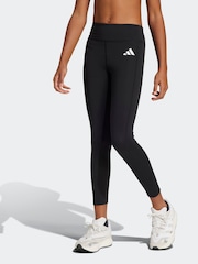 adidas Black All Sports Optime Favourite 7/8 Leggings - Image 1 of 14