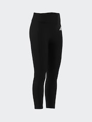 adidas Black All Sports Optime Favourite 7/8 Leggings - Image 10 of 14