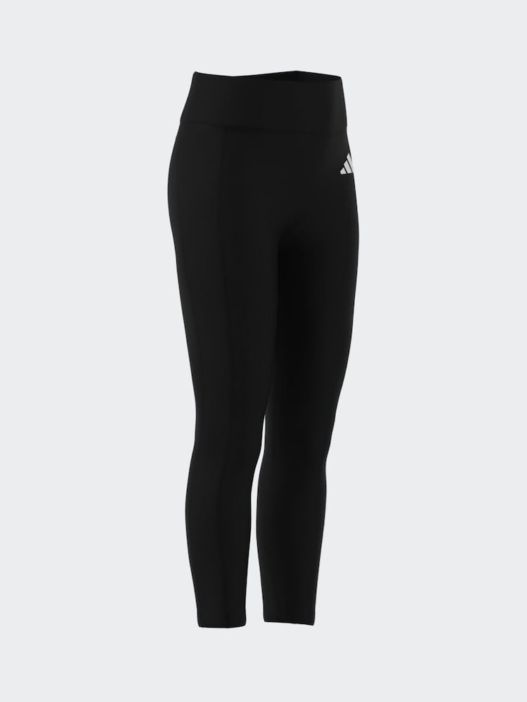 adidas Black All Sports Optime Favourite 7/8 Leggings - Image 10 of 14