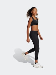 adidas Black All Sports Optime Favourite 7/8 Leggings - Image 4 of 14