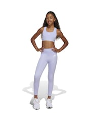 adidas Purple All Sports Optime Favourite 7/8 Leggings - Image 1 of 7