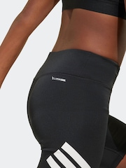 adidas Black All Sports Optime Biker Shorts - Image 3 of 13