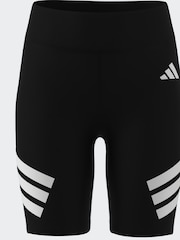 adidas Black All Sports Optime Biker Shorts - Image 6 of 13