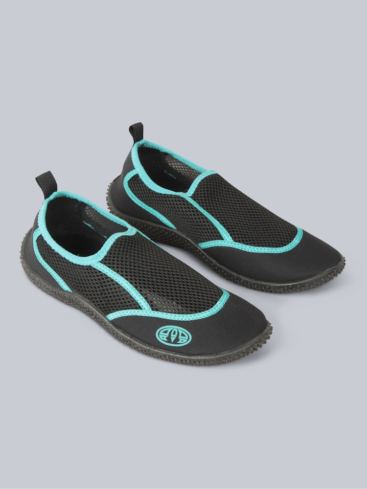 Animal Black Cove Aqua Shoes - Image 2 of 5 Animal Black Cove Aqua Shoes - Image 2 of 5