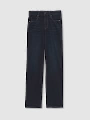 Paige High Rise Straight Leg Jeans - Image 2 of 6