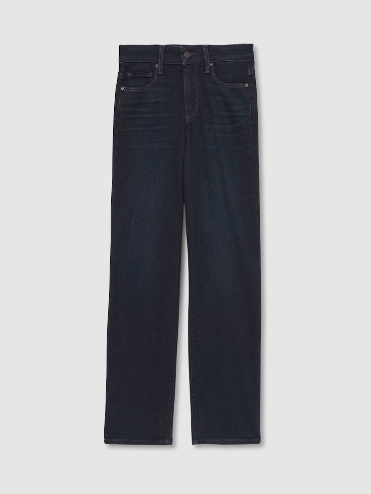 Paige High Rise Straight Leg Jeans - Image 2 of 6