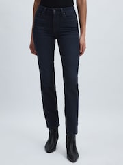 Paige High Rise Straight Leg Jeans - Image 3 of 6