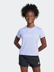 adidas Purple Regular Fit Train Essentials Logo Training T-Shirt - Image 1 of 6