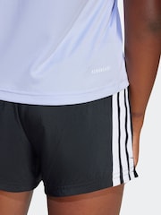 adidas Purple Regular Fit Train Essentials Logo Training T-Shirt - Image 5 of 6