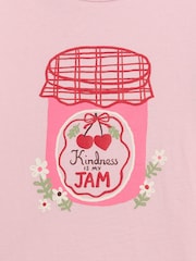 Gap Pink Jam Graphic Long Sleeve T-Shirt (6mths-5yrs) - Image 3 of 3