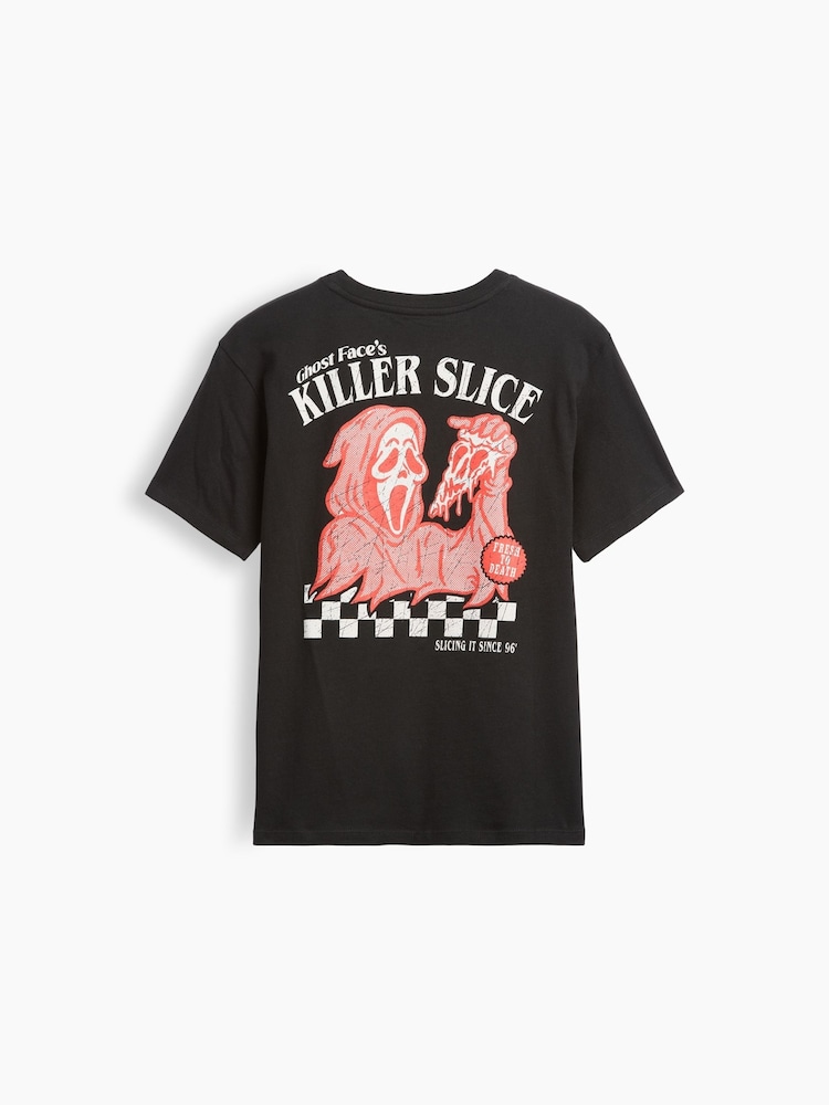Svart - Gap Relaxed Graphic T-shirt (4-13år) - Bild 2 av 2
