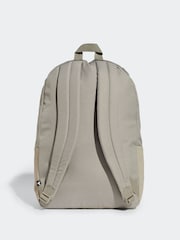adidas Brown Classic 3 Bar Logo Backpack - Image 2 of 5