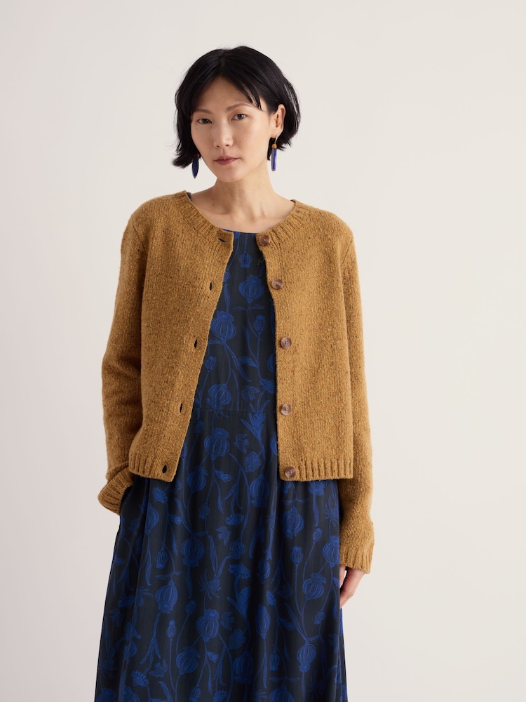 Seasalt Cornwall Yellow Dawson Pick Cardigan Made With Merino - Image 1 of 5 Seasalt Cornwall Yellow Dawson Pick Cardigan Made With Merino - Image 1 of 5