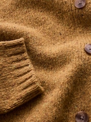 Seasalt Cornwall Yellow Dawson Pick Cardigan Made With Merino - Image 4 of 5