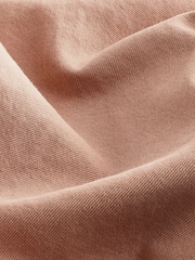 Pink Oversize Denim 100% Cotton Shirt - Image 8 of 8