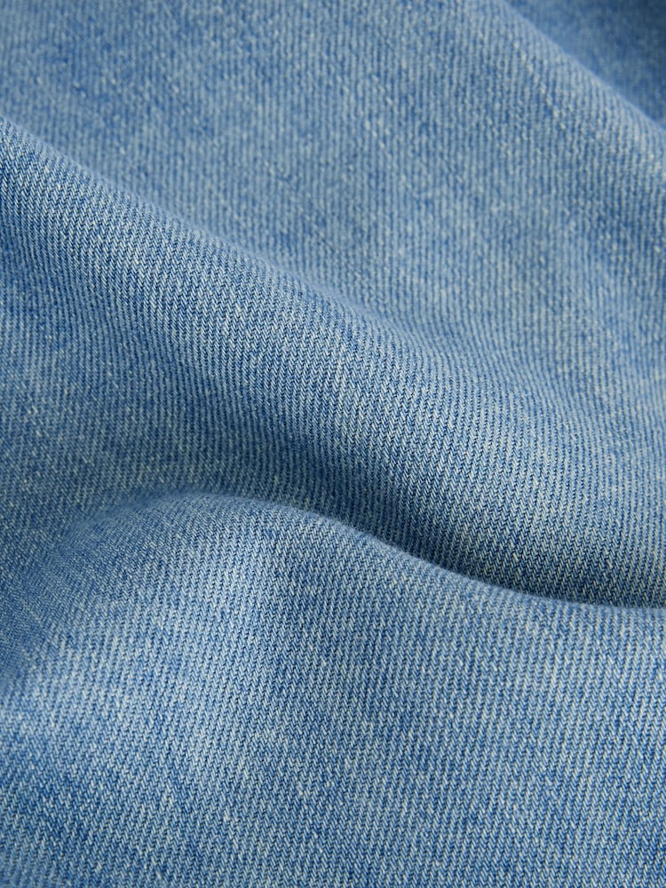 Blue Relaxed Denim Shirt - Image 6 of 7