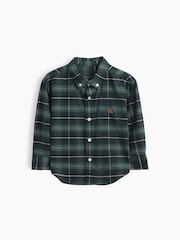 Gap Green Baby and Toddler Print Oxford Big Shirt (6mths-5yrs) - Image 2 of 3