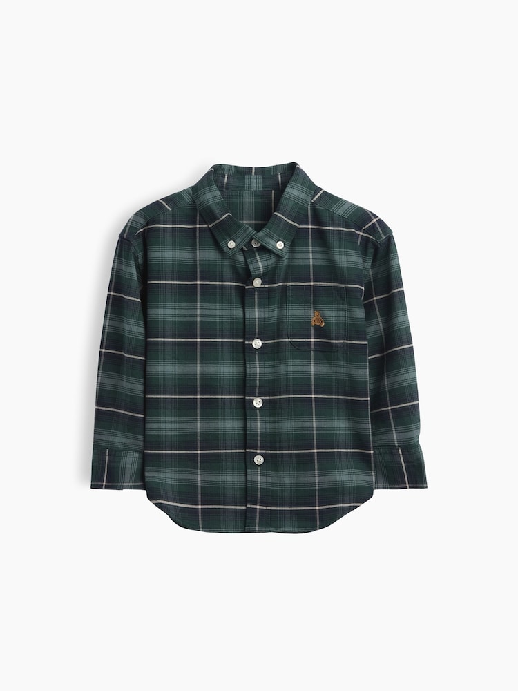Gap Green Baby and Toddler Print Oxford Big Shirt (6mths-5yrs) - Image 2 of 3 Gap Green Baby and Toddler Print Oxford Big Shirt (6mths-5yrs) - Image 2 of 3